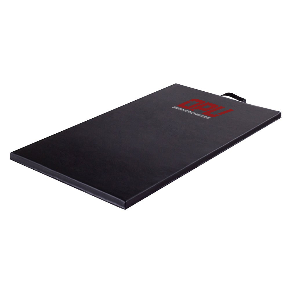 2′ x 4′ Black Exercise Mat - 1 2' x 4' Black Exercise Mat - Image 1