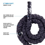 50' Undulation Rope - Battle Rope with Sleeve - Image 2