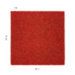 Artificial Turf Tile with 20mm Rubber Underpad - 20" x 20" - Image 27