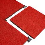 Artificial Turf Tile with 20mm Rubber Underpad - 20" x 20" - Image 23