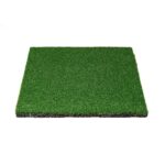 Artificial Turf Tile with 20mm Rubber Underpad - 20" x 20" - Image 5