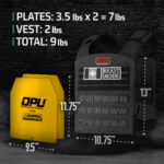 Weighted Vest - Quick Release Fitted Style - Image 4